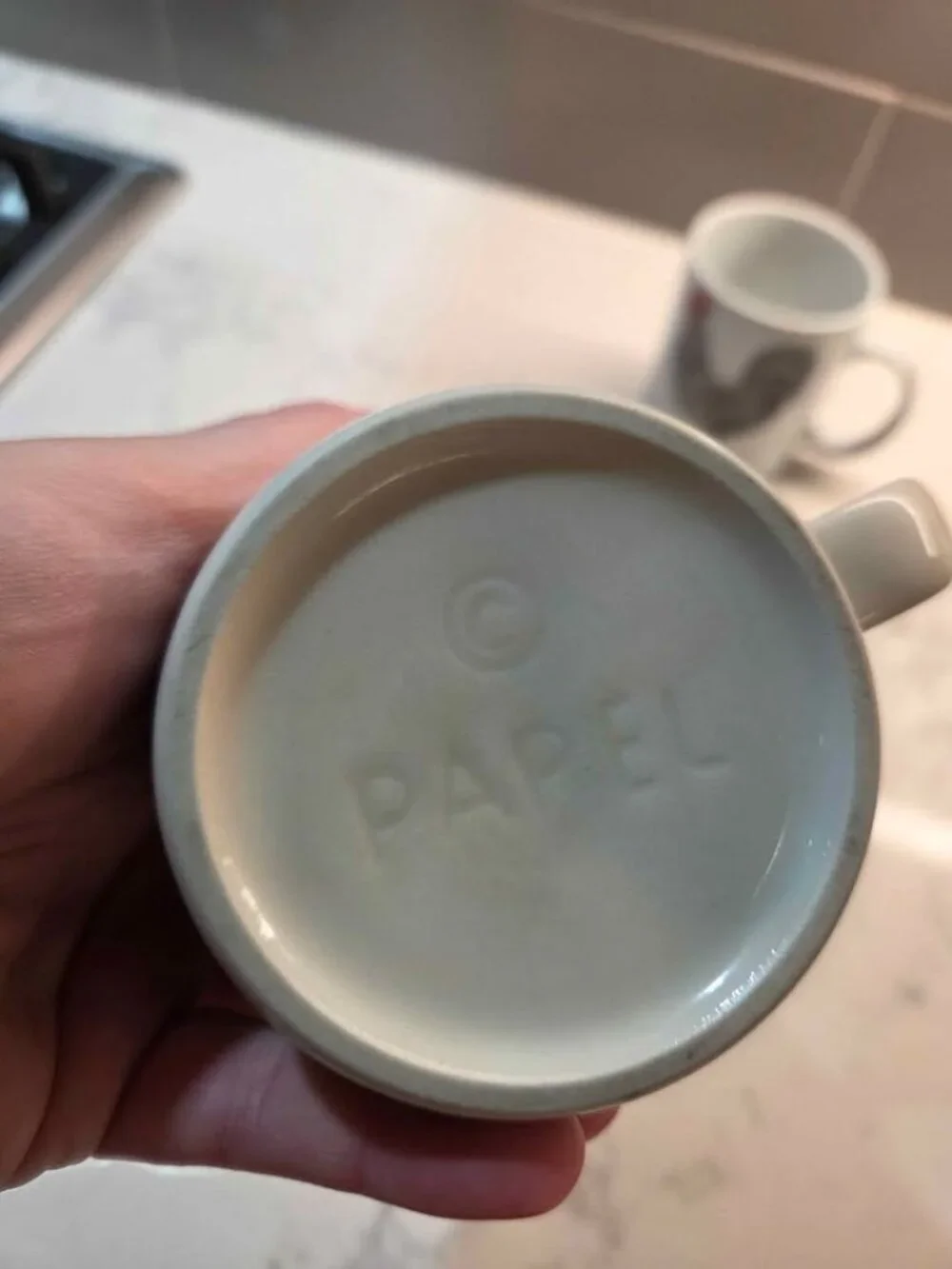 2 vintage coffee mugs